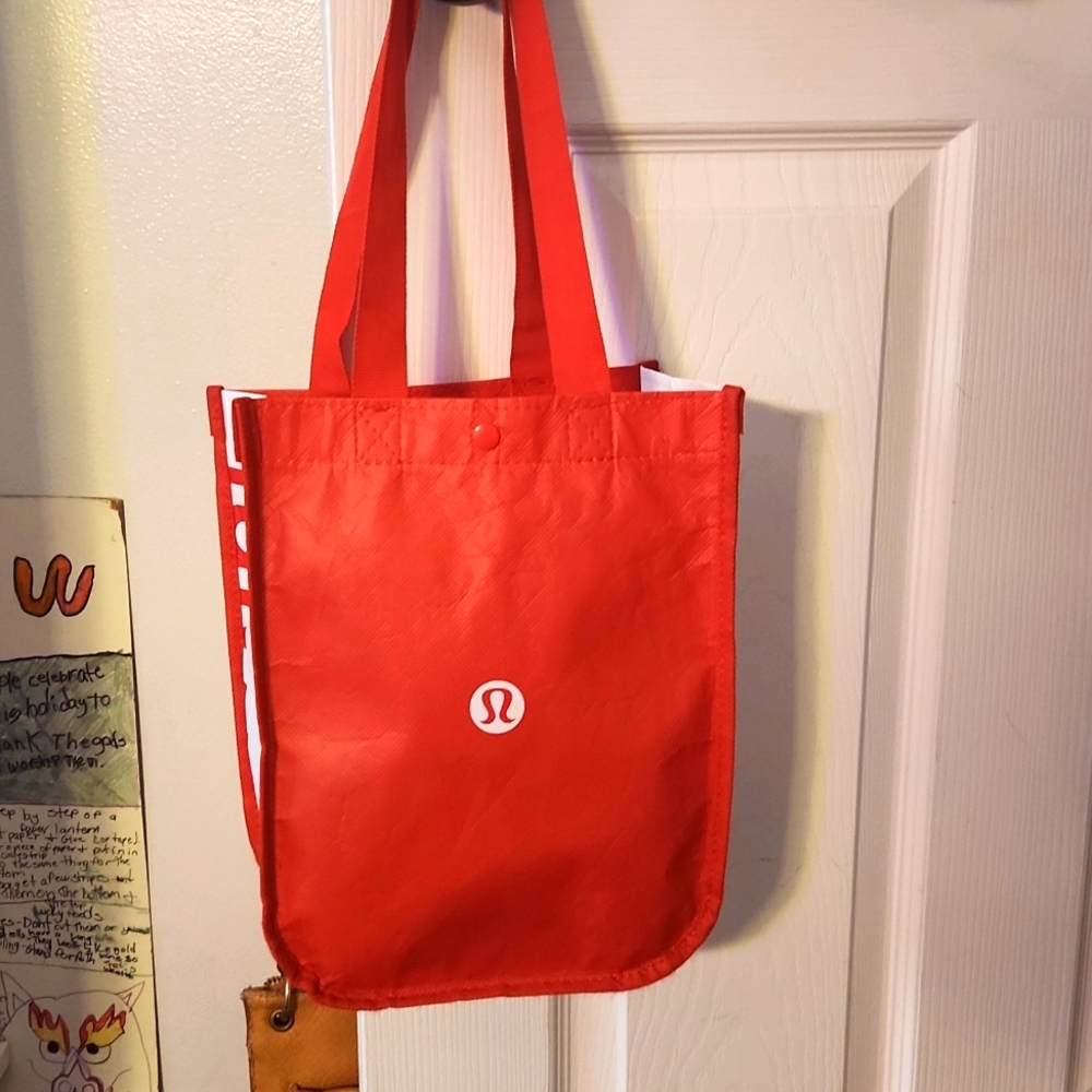 lululemon athletica Red Tote Bag